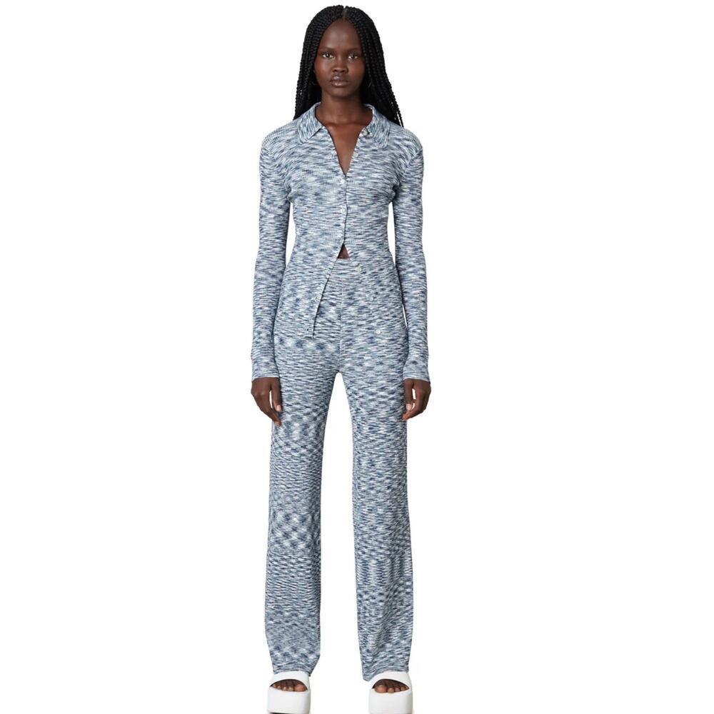 Nia Women's Willow Sweater Pants Size Flare leg Small in Comfycore travel pants